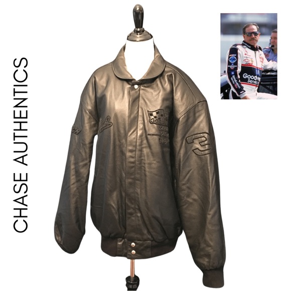 Chase Authentics Other - Chase Authentics Dale Earnhardt Leather Jacket